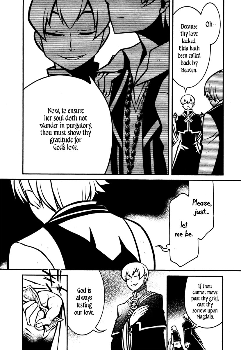 Necromancer Chapter 13.2 page 12 - Chapter 13 v2 : — thing to relieve soul —