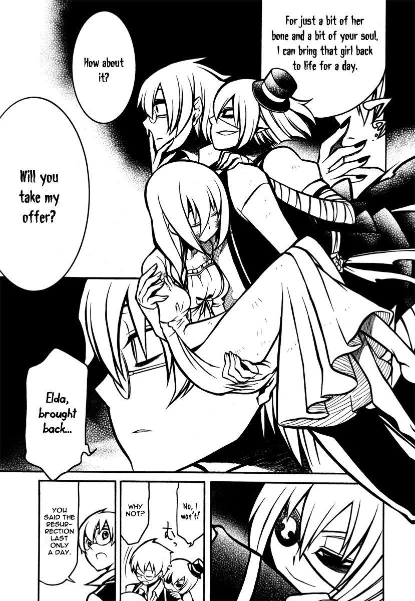 Necromancer Chapter 13.2 page 16 - Chapter 13 v2 : — thing to relieve soul —