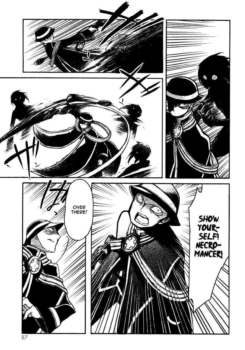 Necromancer Chapter 18.2 page 14 - Chapter 18 v2 : — deprived of life. disappeared her —