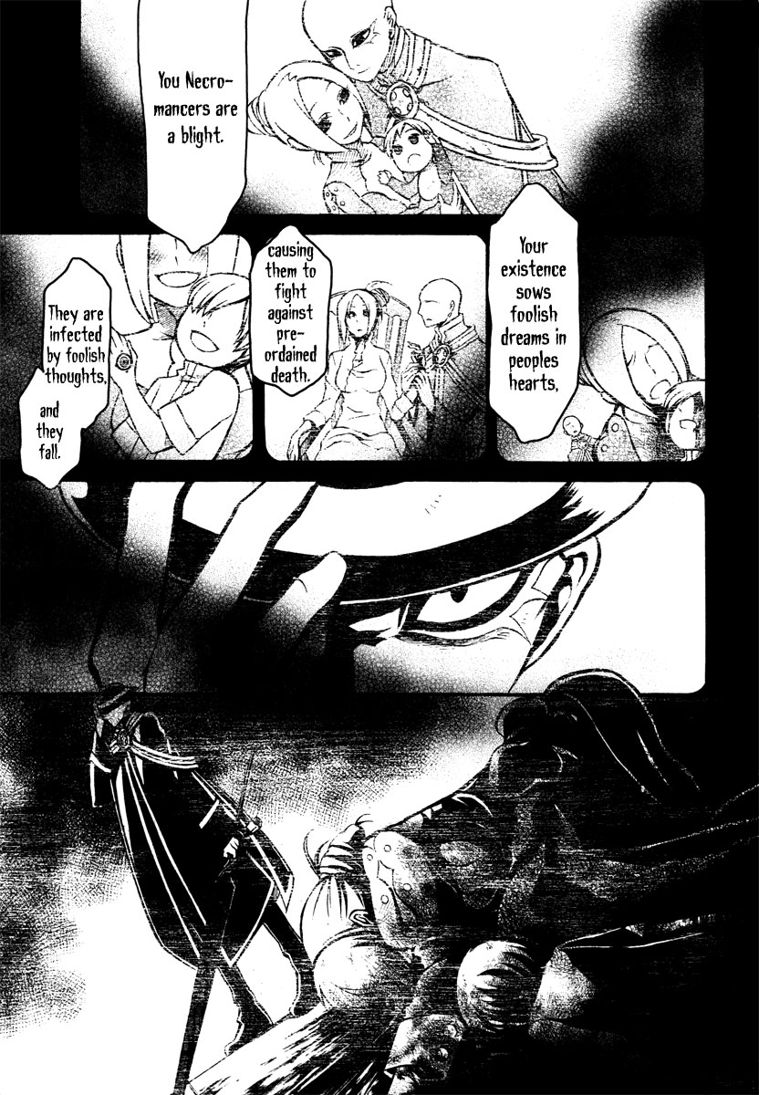 Necromancer Chapter 18.2 page 20 - Chapter 18 v2 : — deprived of life. disappeared her —