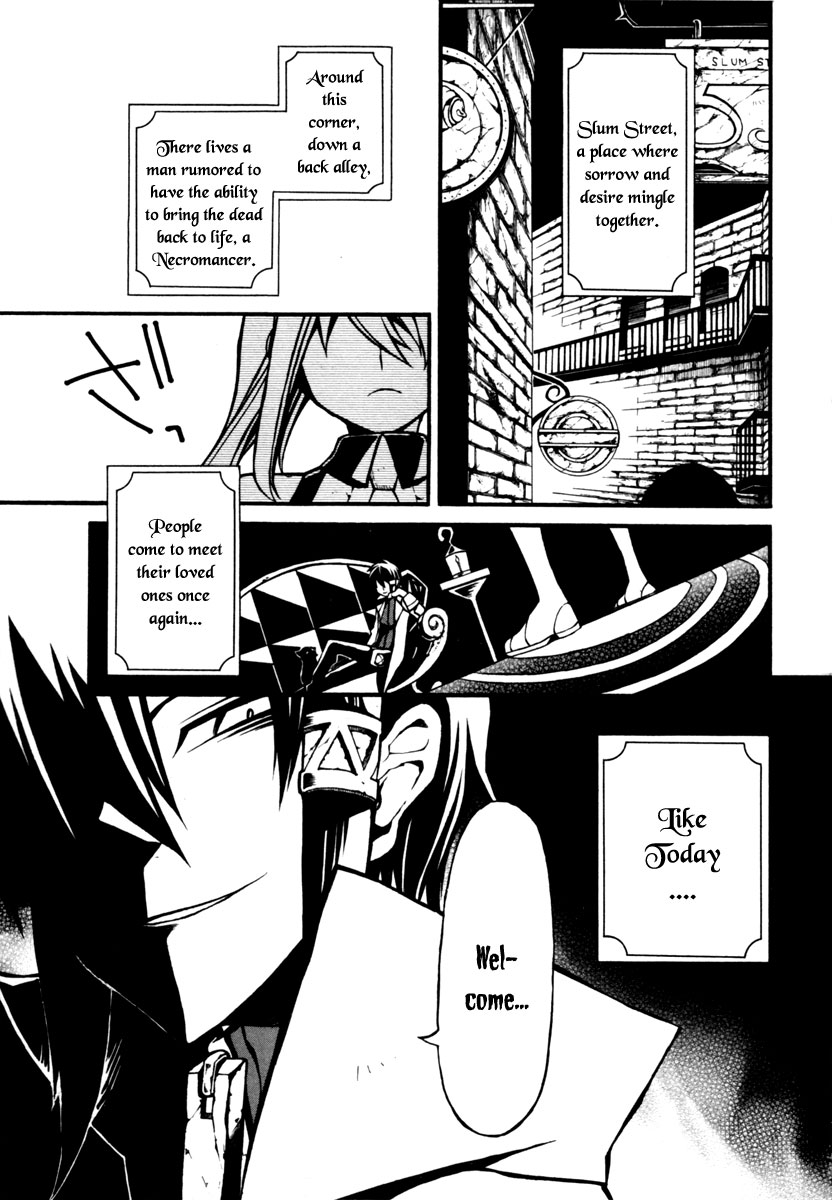 Necromancer Chapter 3.2 page 4 - Chapter 3 v2 : — sacrifice —