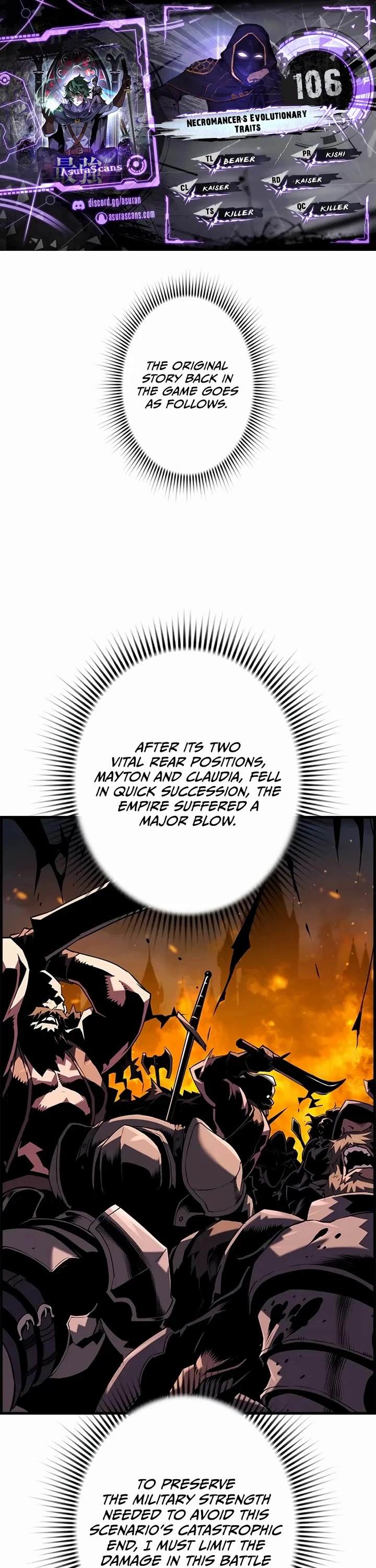 Necromancer's Evolutionary Traits Chapter 106 page 1 - Chapter 106