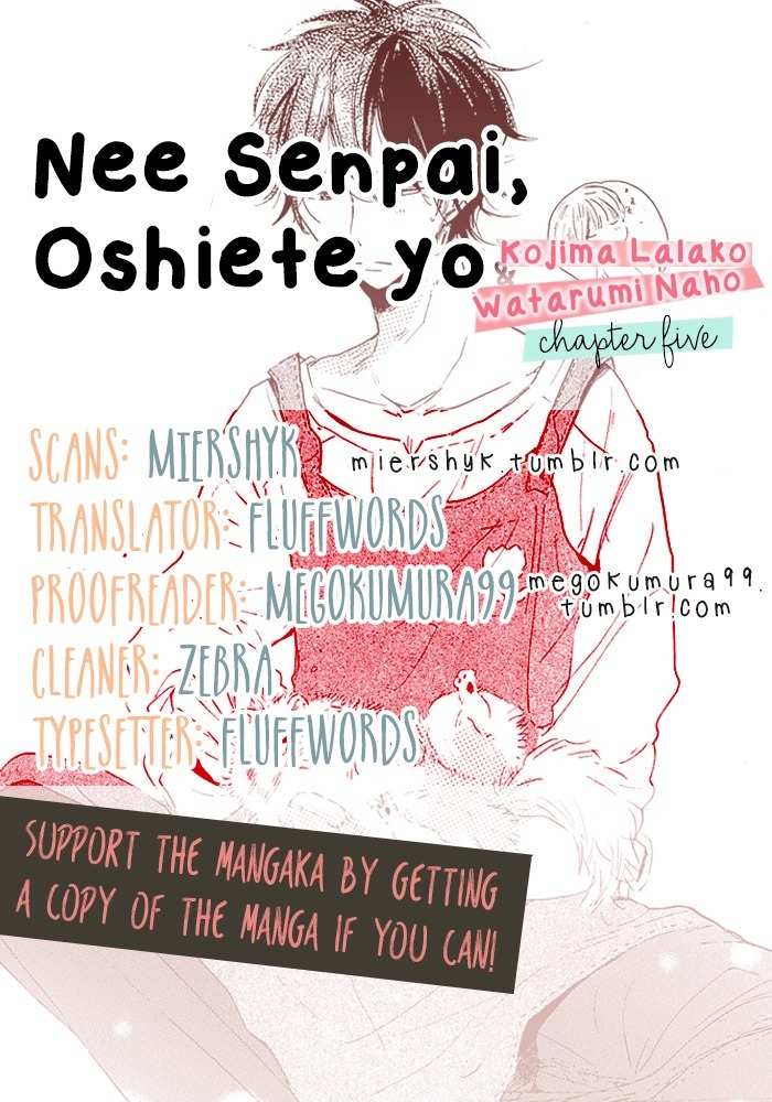 Nee Senpai, Oshiete yo Chapter 5 page 1 - Chapter 5
