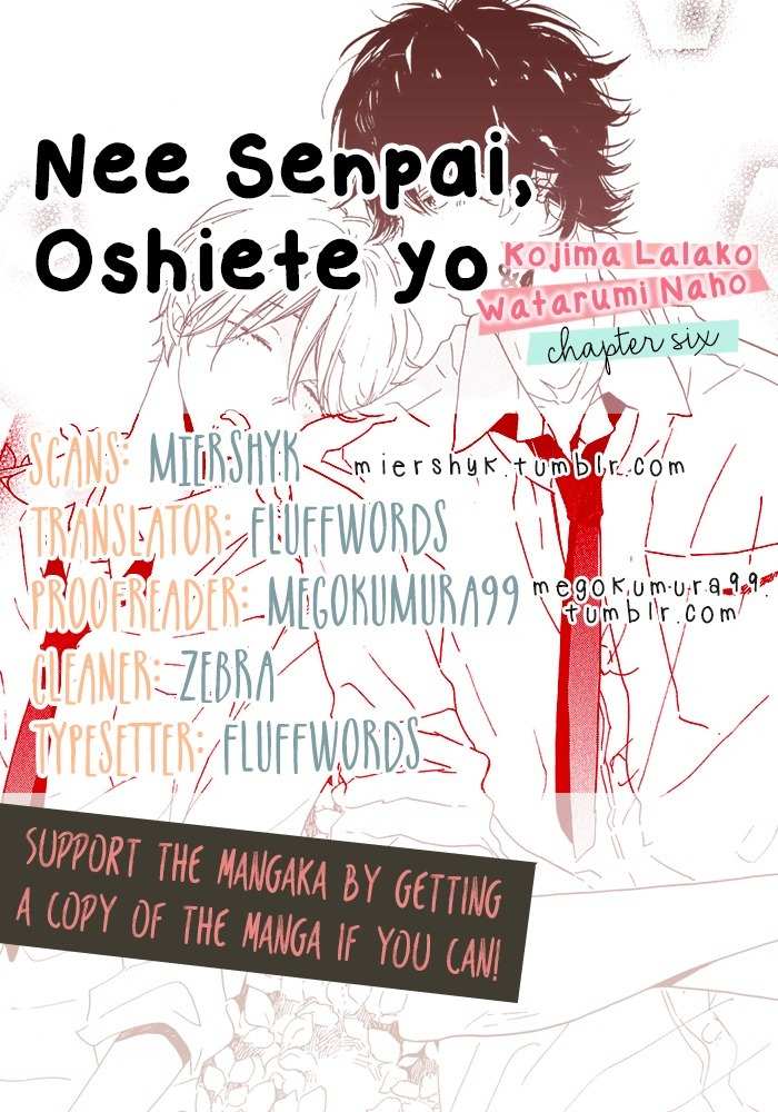 Nee Senpai, Oshiete yo Chapter 6 page 1 - Chapter 6