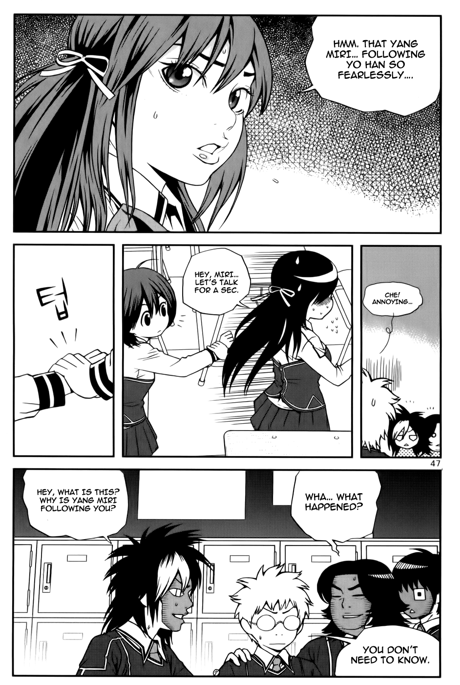 Need a Girl Chapter 27 page 12 - Chapter 27: The Curiosity of a Girl Brings a Storm.