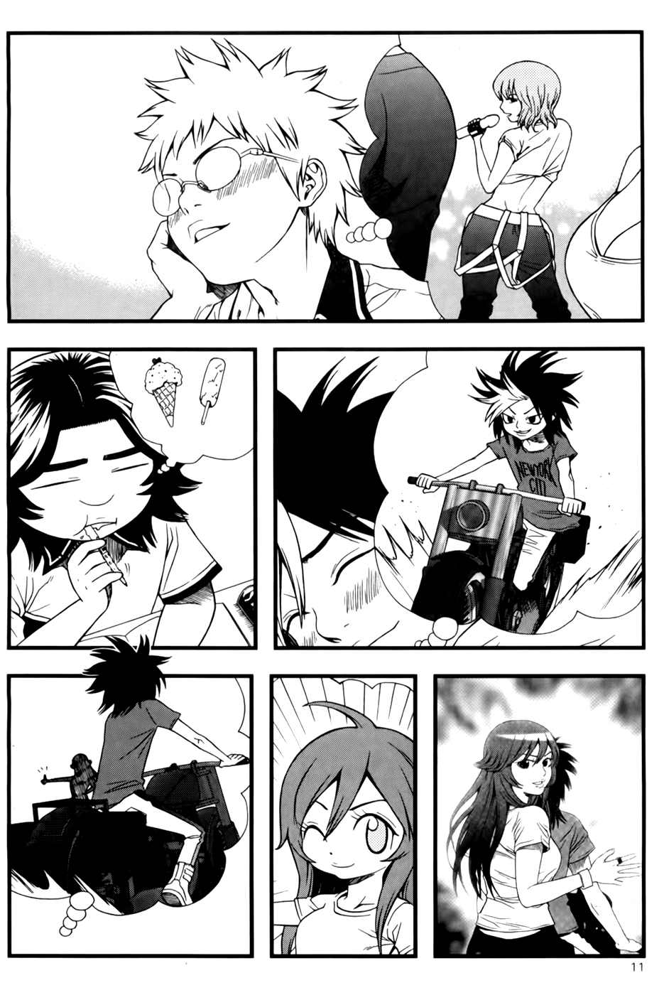 Need a Girl Chapter 40 page 11 - Chapter 40: Horror of the Dark