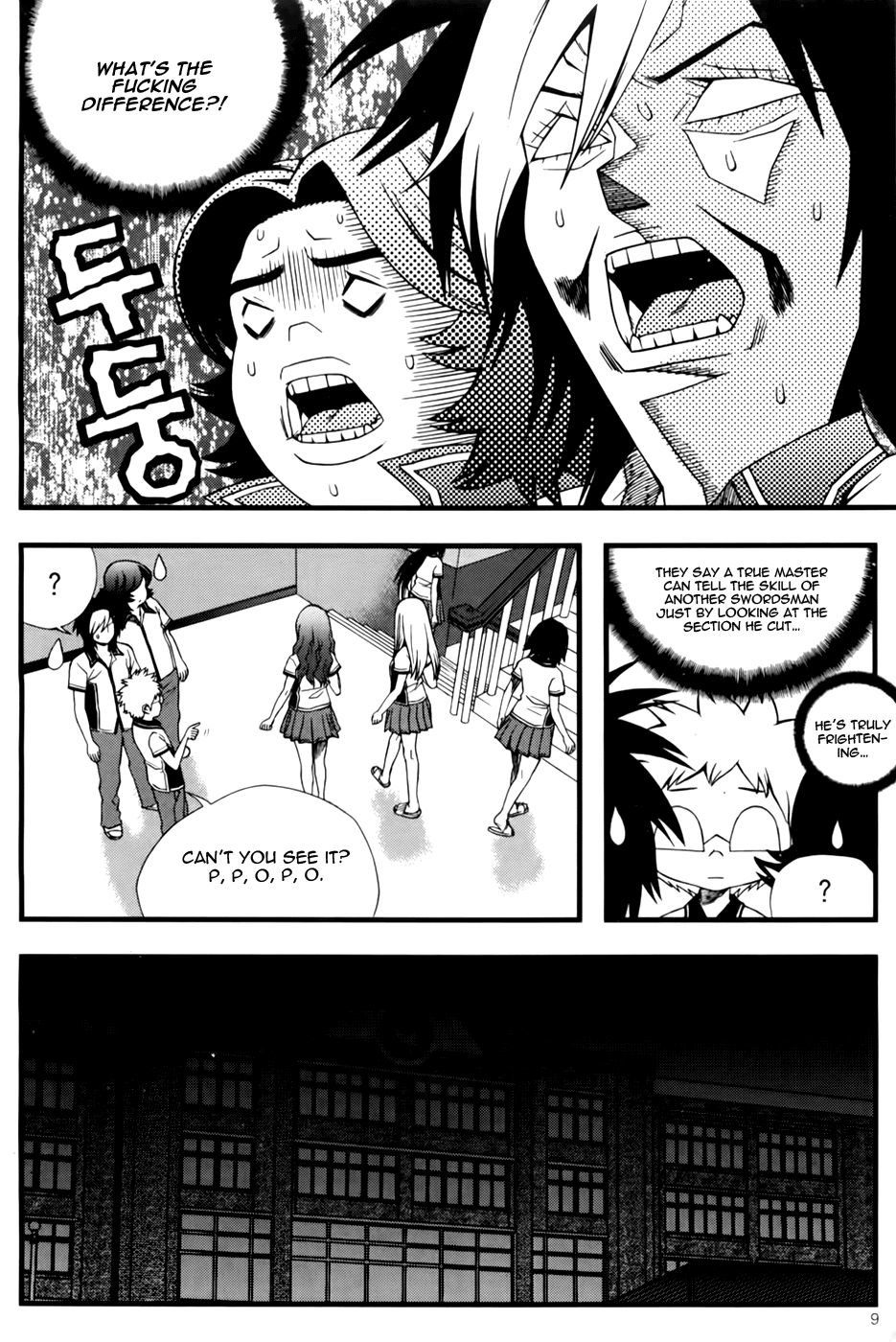 Need a Girl Chapter 40 page 9 - Chapter 40: Horror of the Dark