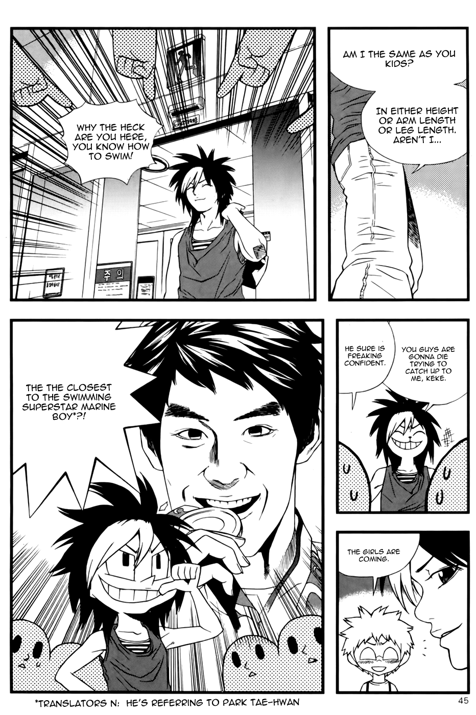 Need a Girl Chapter 41 page 7 - Chapter 41: Swimming King Tomorrow