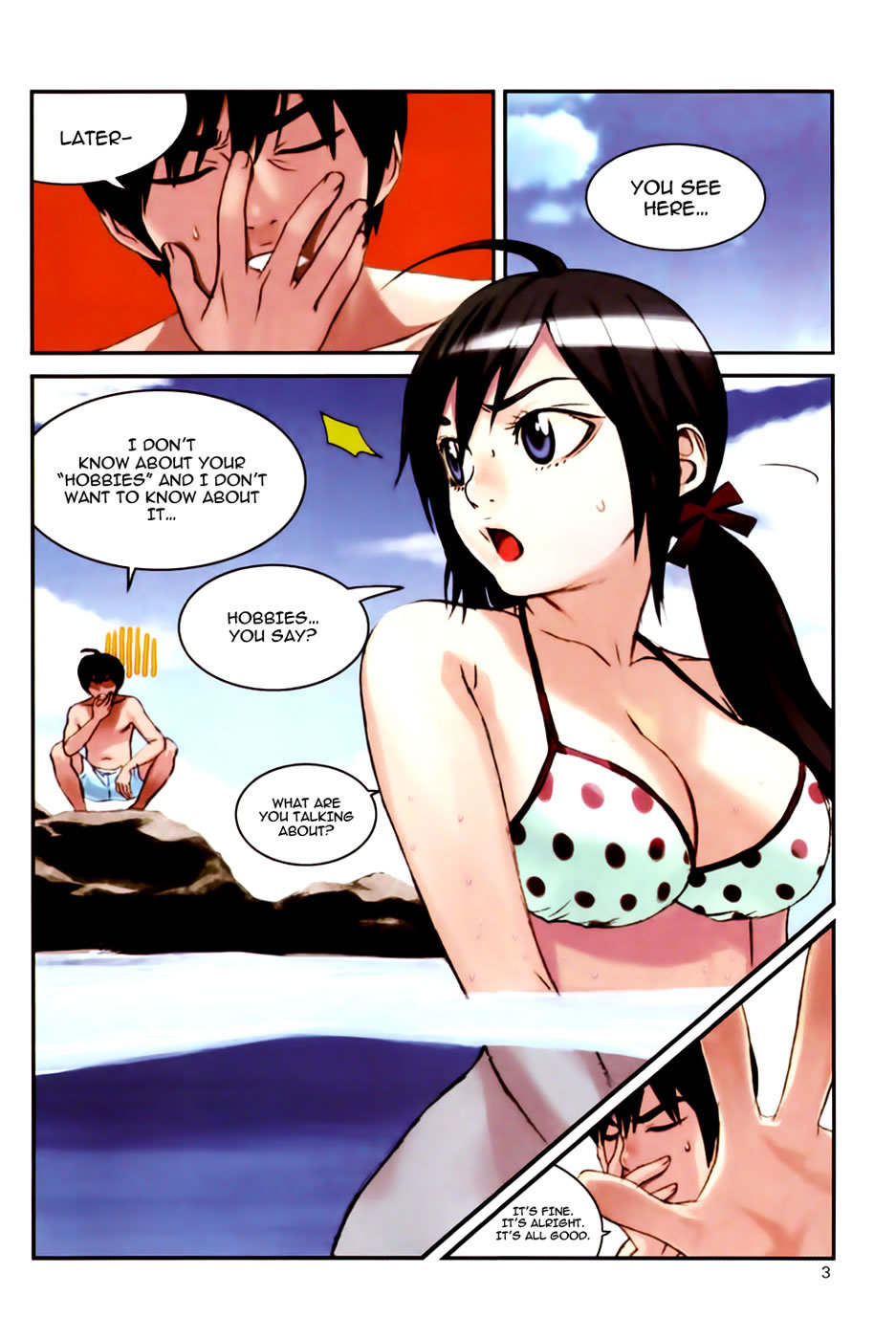 Need a Girl Chapter 45 page 5 - Chapter 45: Hey, Would You Like To Feel The Ocean Together?