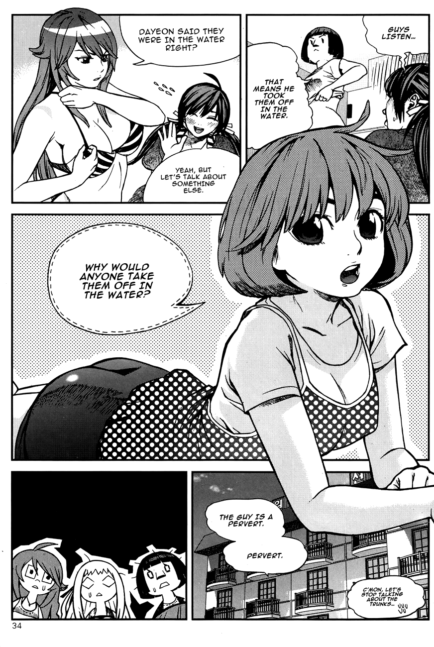 Need a Girl Chapter 46 page 13 - Chapter 46: The Harmony of Seaweed, Waves, and Sweet Potatoes Burns U...