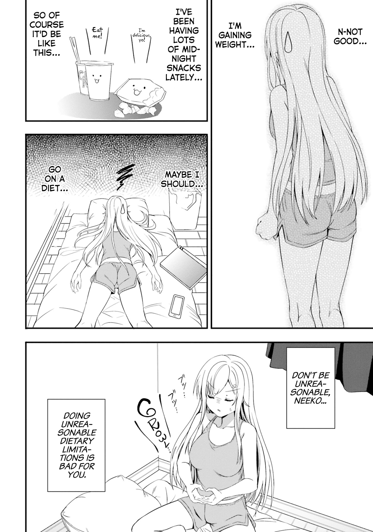 Neeko wa Tsurai yo Chapter 13.5 page 8 - Chapter 13.5