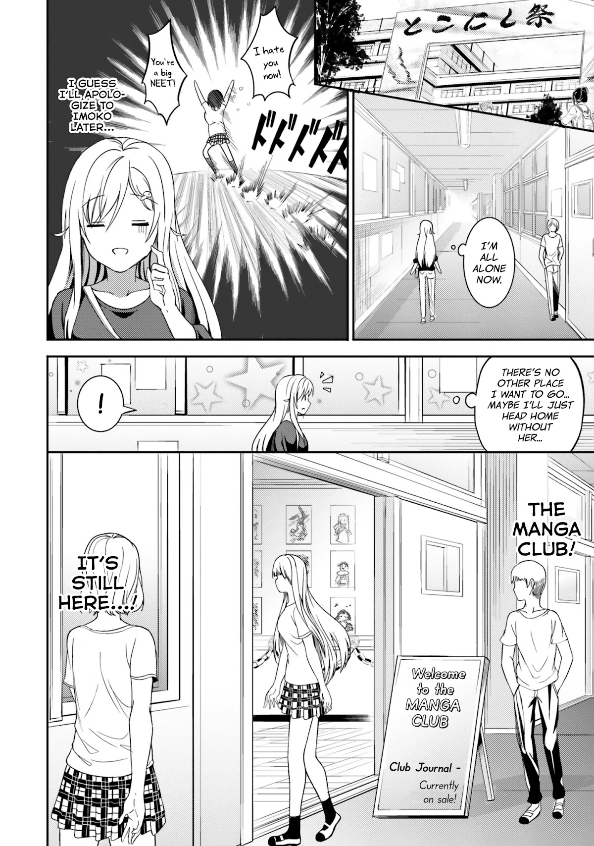 Neeko wa Tsurai yo Chapter 29 page 12 - Chapter 29: The NEET Goes to a School Festival