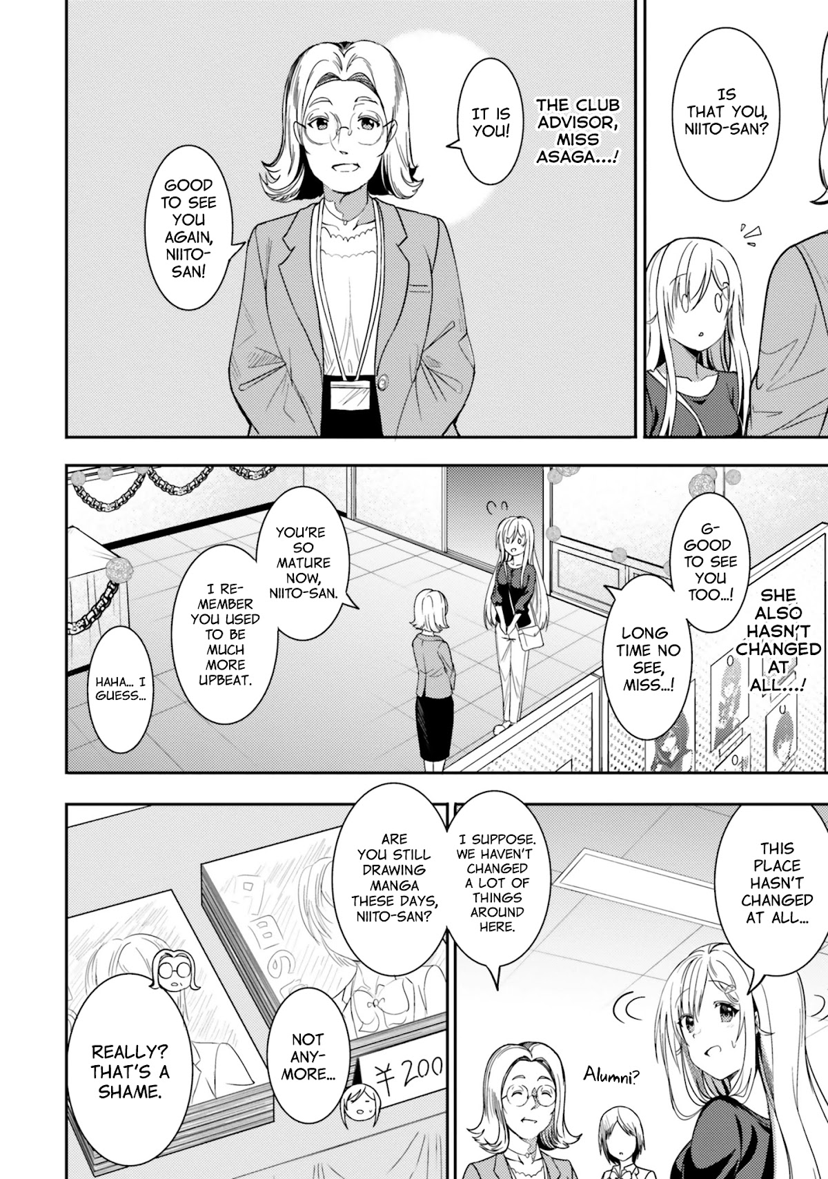 Neeko wa Tsurai yo Chapter 29 page 14 - Chapter 29: The NEET Goes to a School Festival