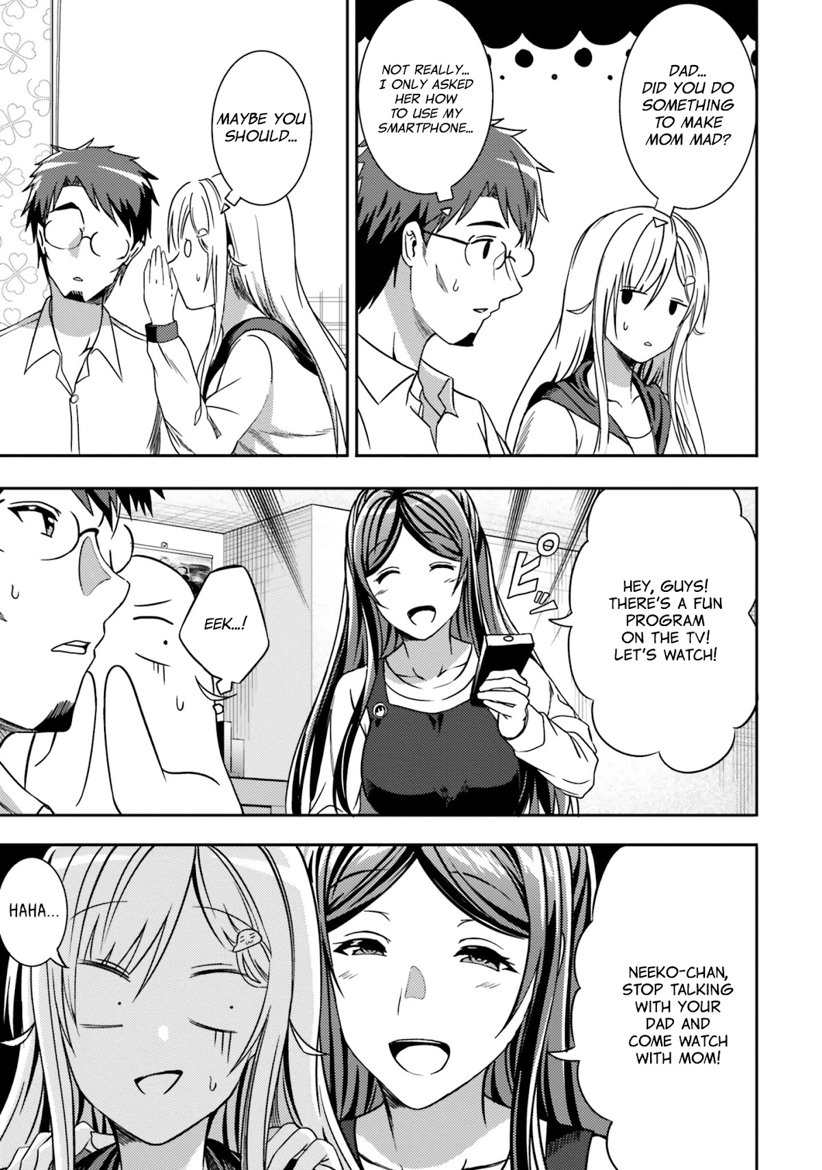 Neeko wa Tsurai yo Chapter 30 page 11 - Chapter 30: The NEET's Dad Bought a Smartphone