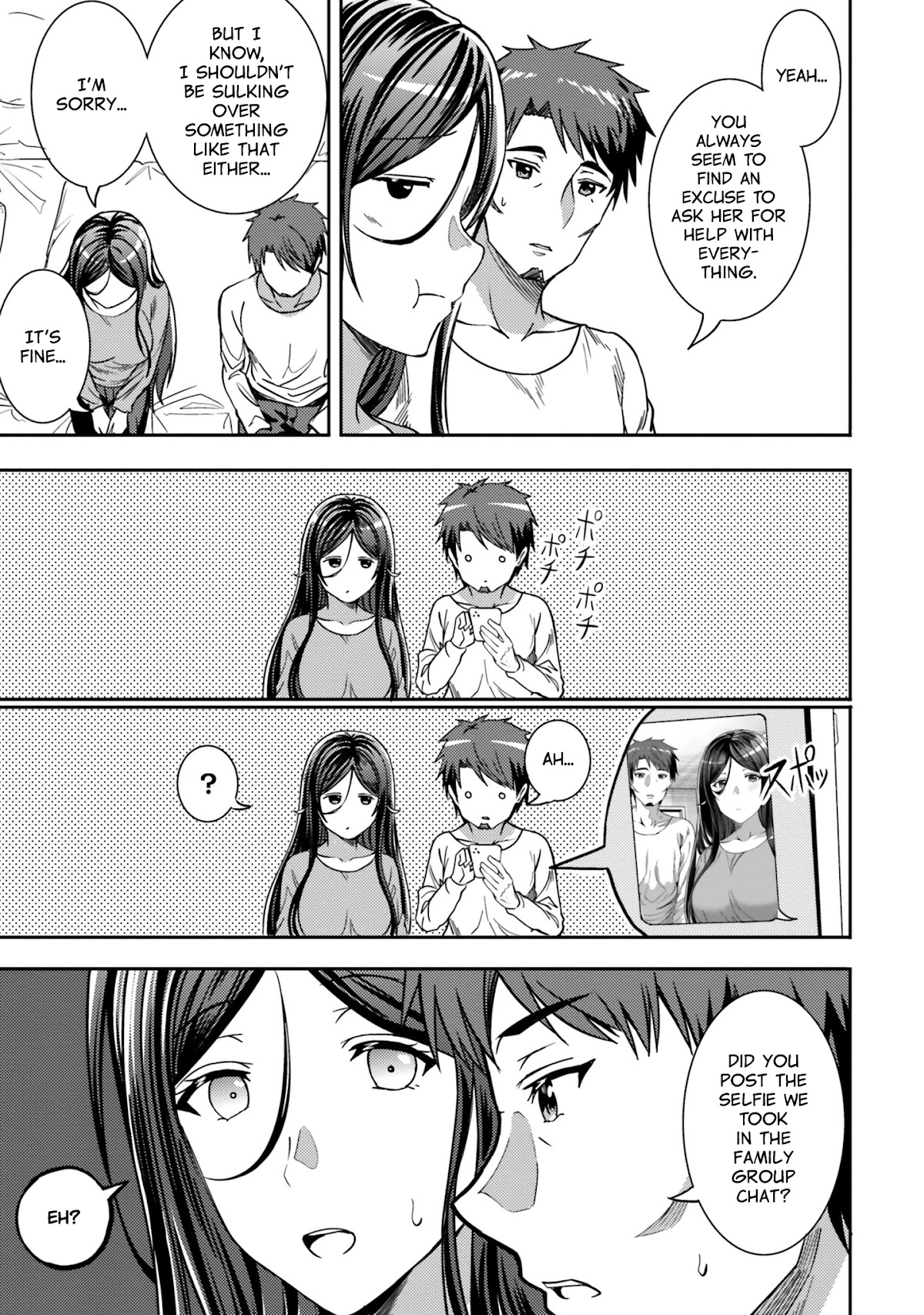 Neeko wa Tsurai yo Chapter 30 page 15 - Chapter 30: The NEET's Dad Bought a Smartphone