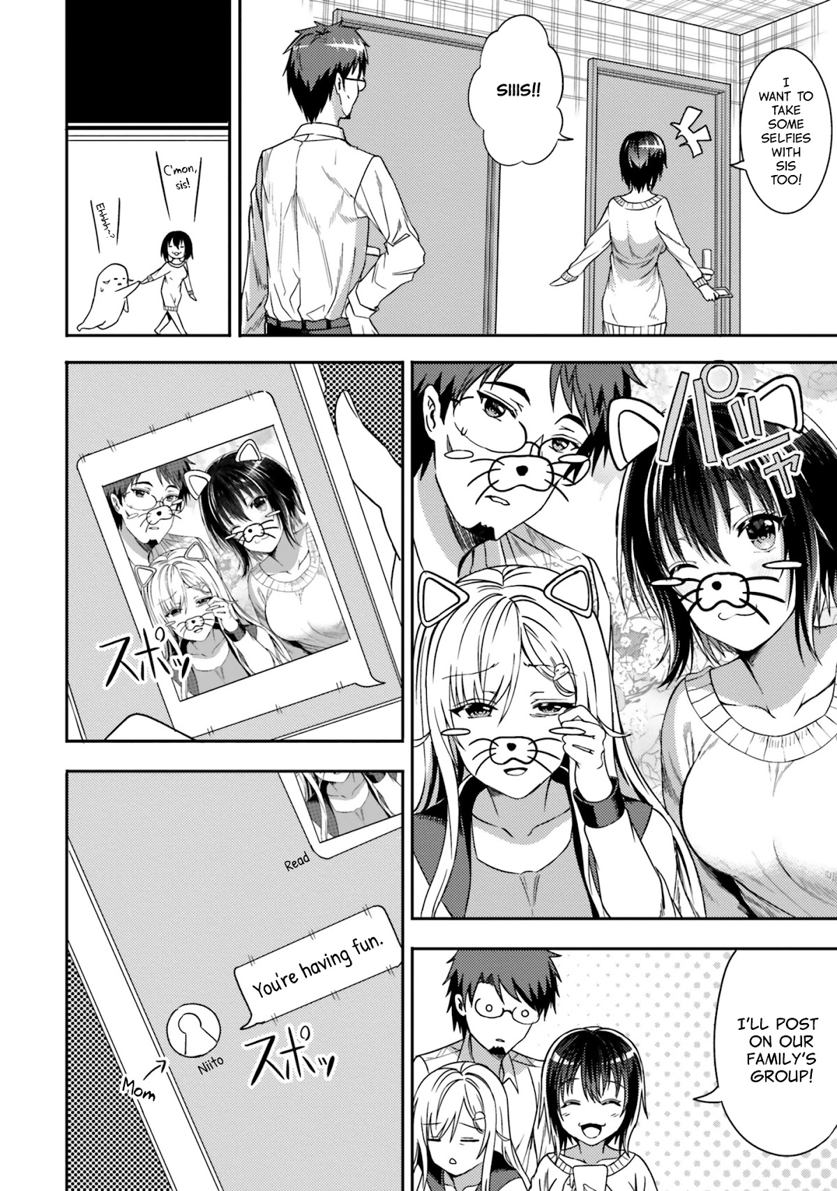 Neeko wa Tsurai yo Chapter 30 page 6 - Chapter 30: The NEET's Dad Bought a Smartphone