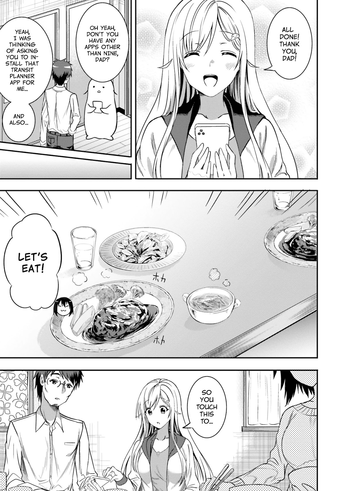Neeko wa Tsurai yo Chapter 30 page 9 - Chapter 30: The NEET's Dad Bought a Smartphone