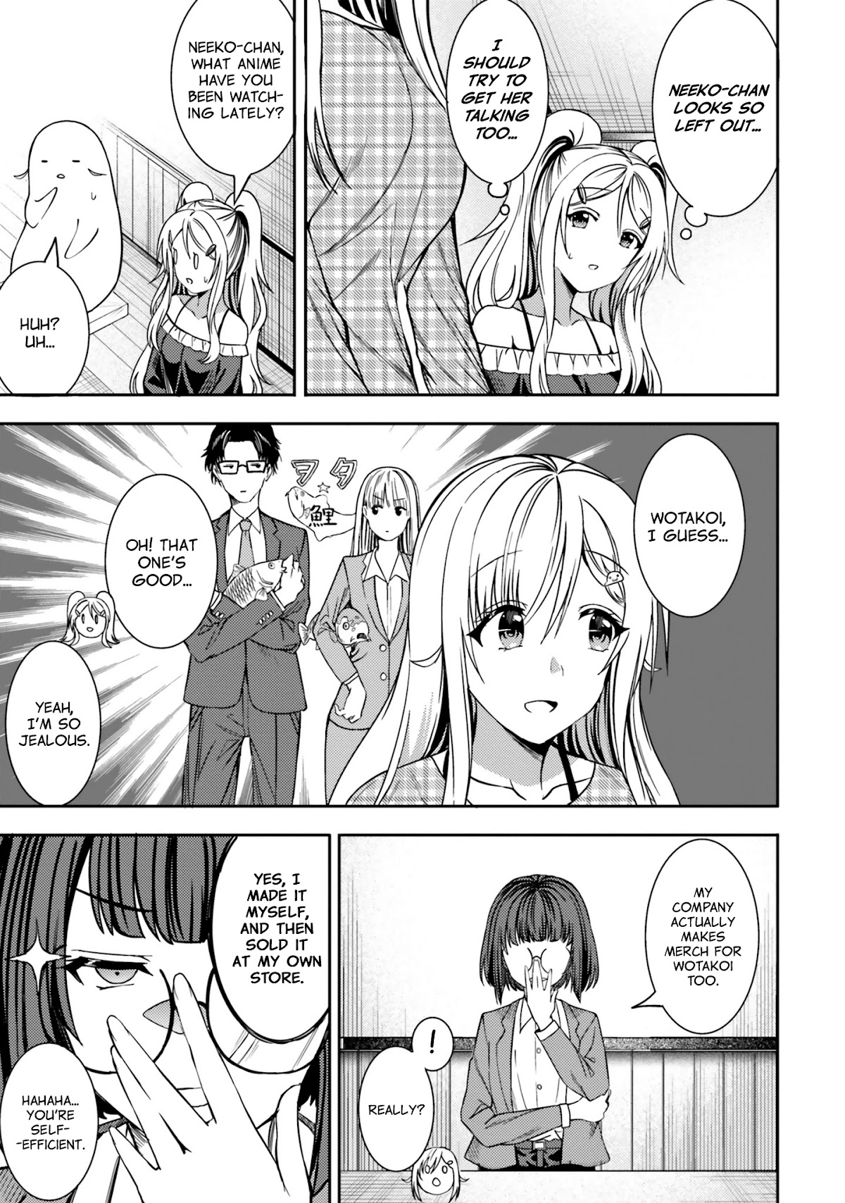 Neeko wa Tsurai yo Chapter 31 page 5 - Chapter 31: The NEET Goes Out For a Drink With Friends