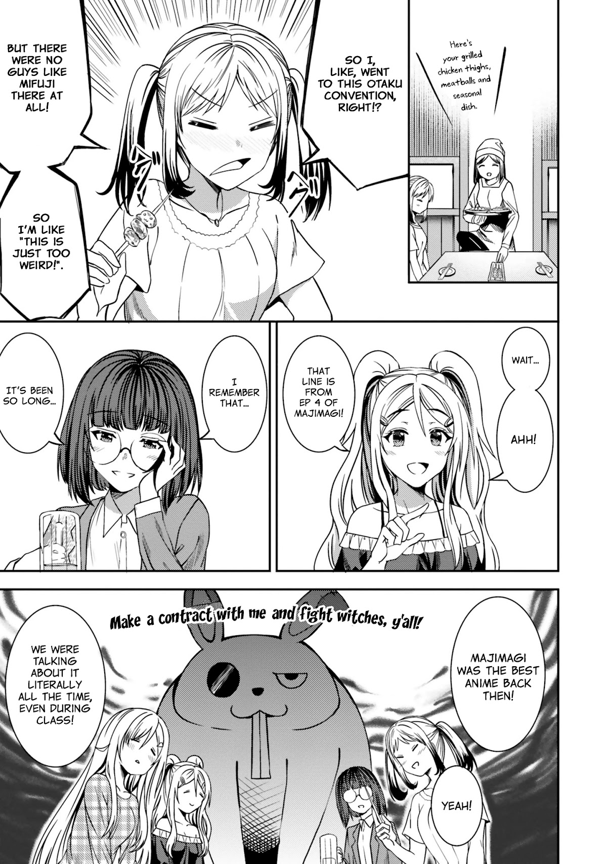 Neeko wa Tsurai yo Chapter 31 page 7 - Chapter 31: The NEET Goes Out For a Drink With Friends