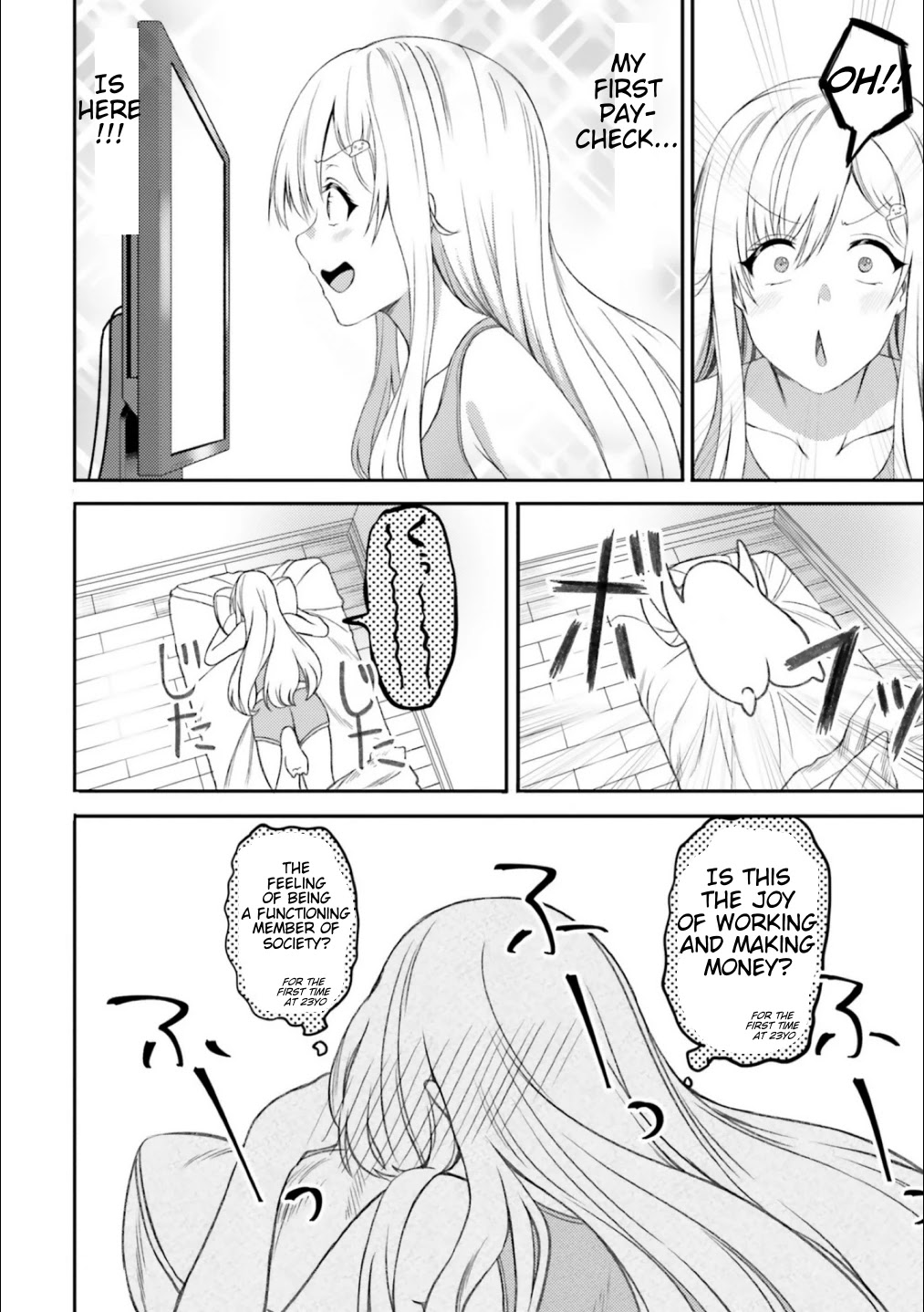 Neeko wa Tsurai yo Chapter 35 page 8 - Chapter 35: The NEET starts a part-time job