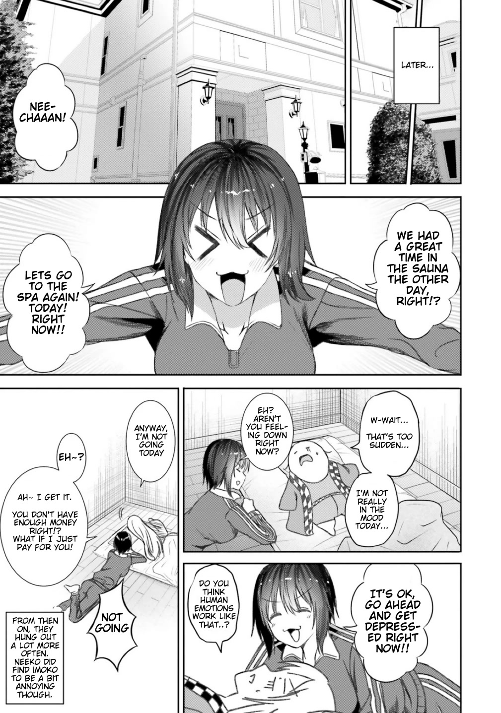 Neeko wa Tsurai yo Chapter 36 page 13 - Chapter 36: The NEET Has Fun with Imoko