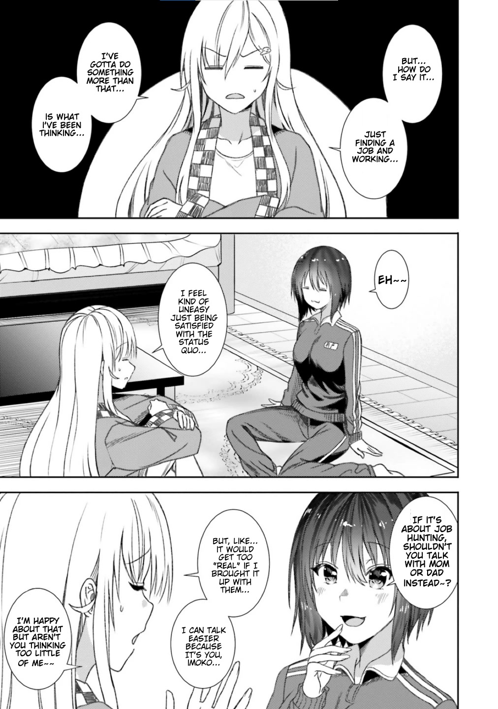 Neeko wa Tsurai yo Chapter 36 page 3 - Chapter 36: The NEET Has Fun with Imoko