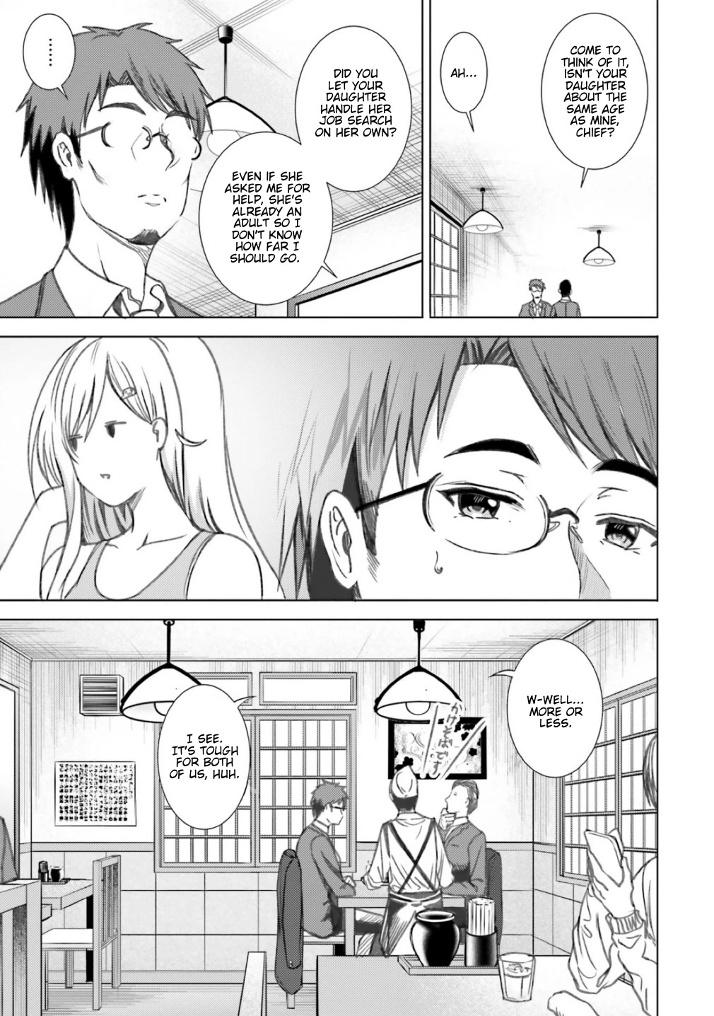 Neeko wa Tsurai yo Chapter 37 page 3 - Chapter 37: The NEET Drinks with Her Father