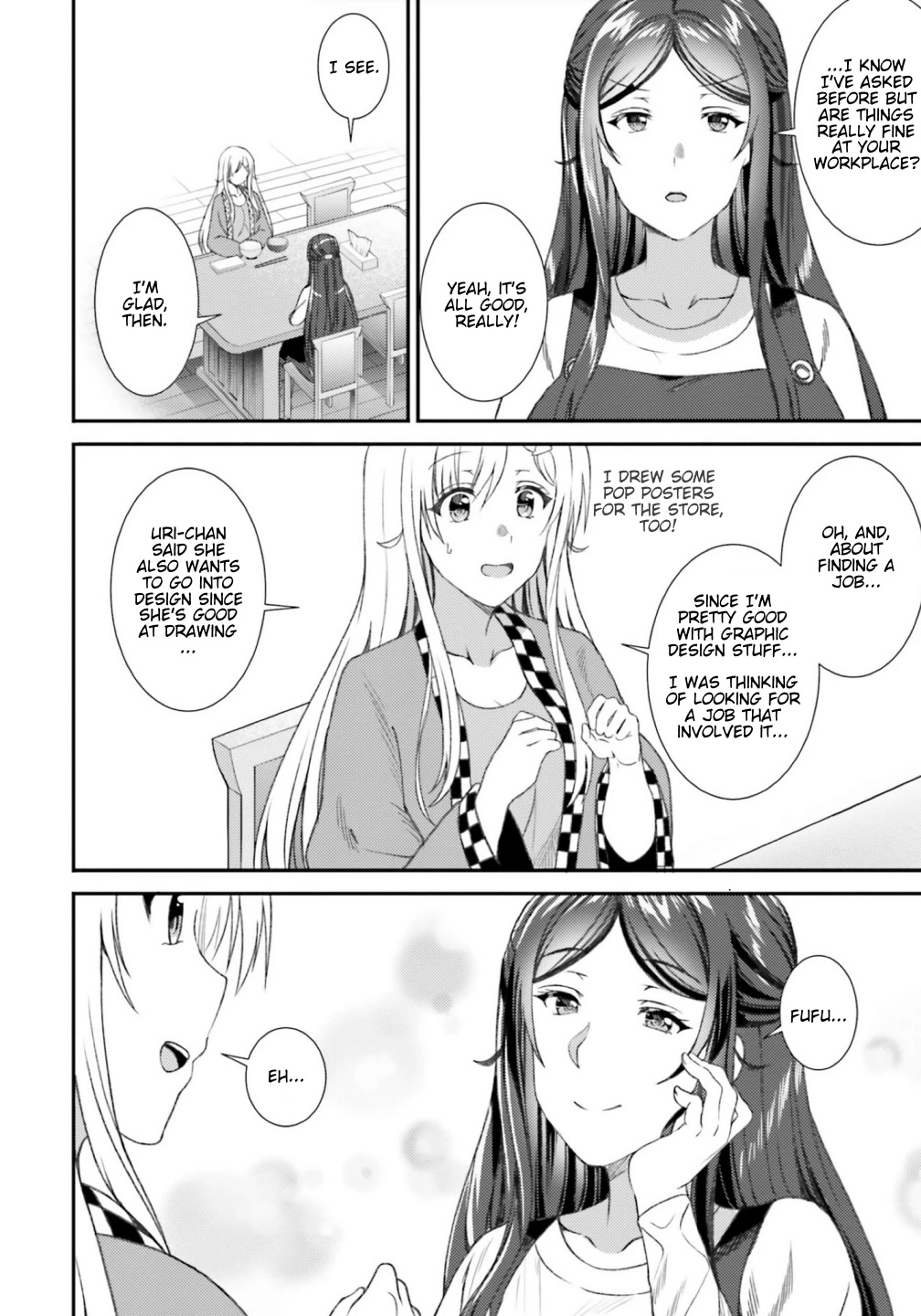 Neeko wa Tsurai yo Chapter 38 page 10 - Chapter 38: The NEET Has a Serious Talk With Her Mother