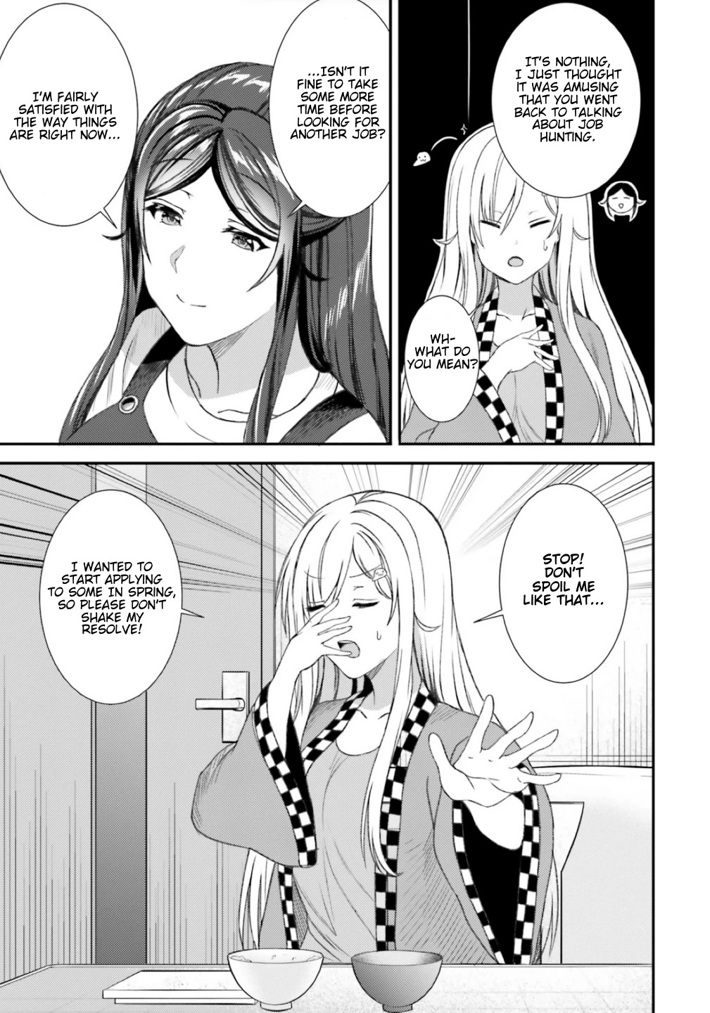 Neeko wa Tsurai yo Chapter 38 page 11 - Chapter 38: The NEET Has a Serious Talk With Her Mother