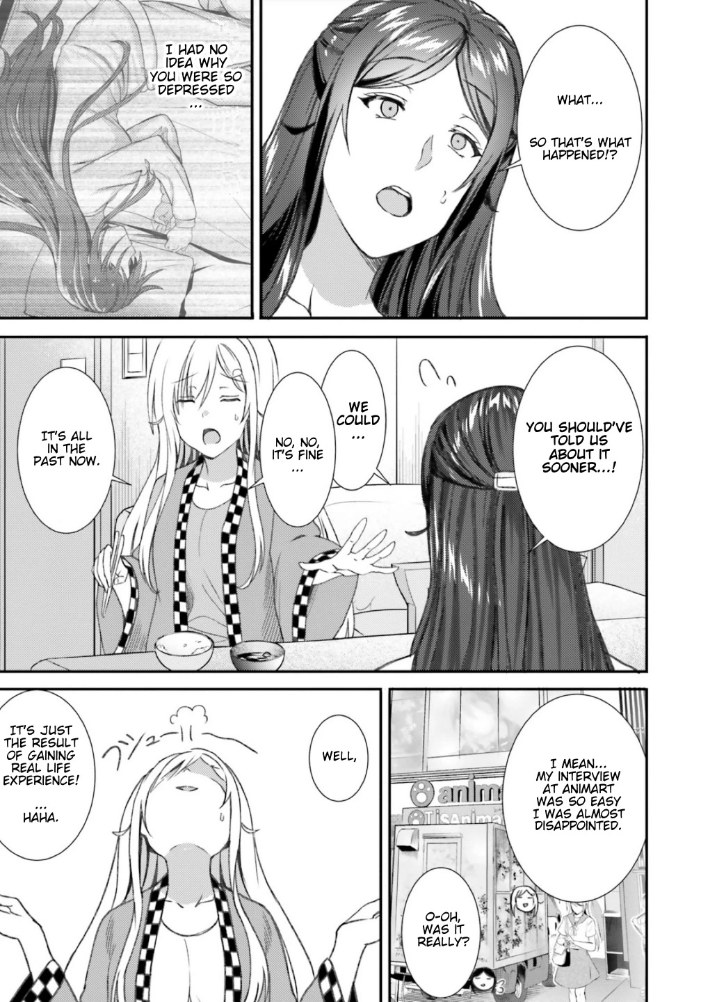 Neeko wa Tsurai yo Chapter 38 page 9 - Chapter 38: The NEET Has a Serious Talk With Her Mother