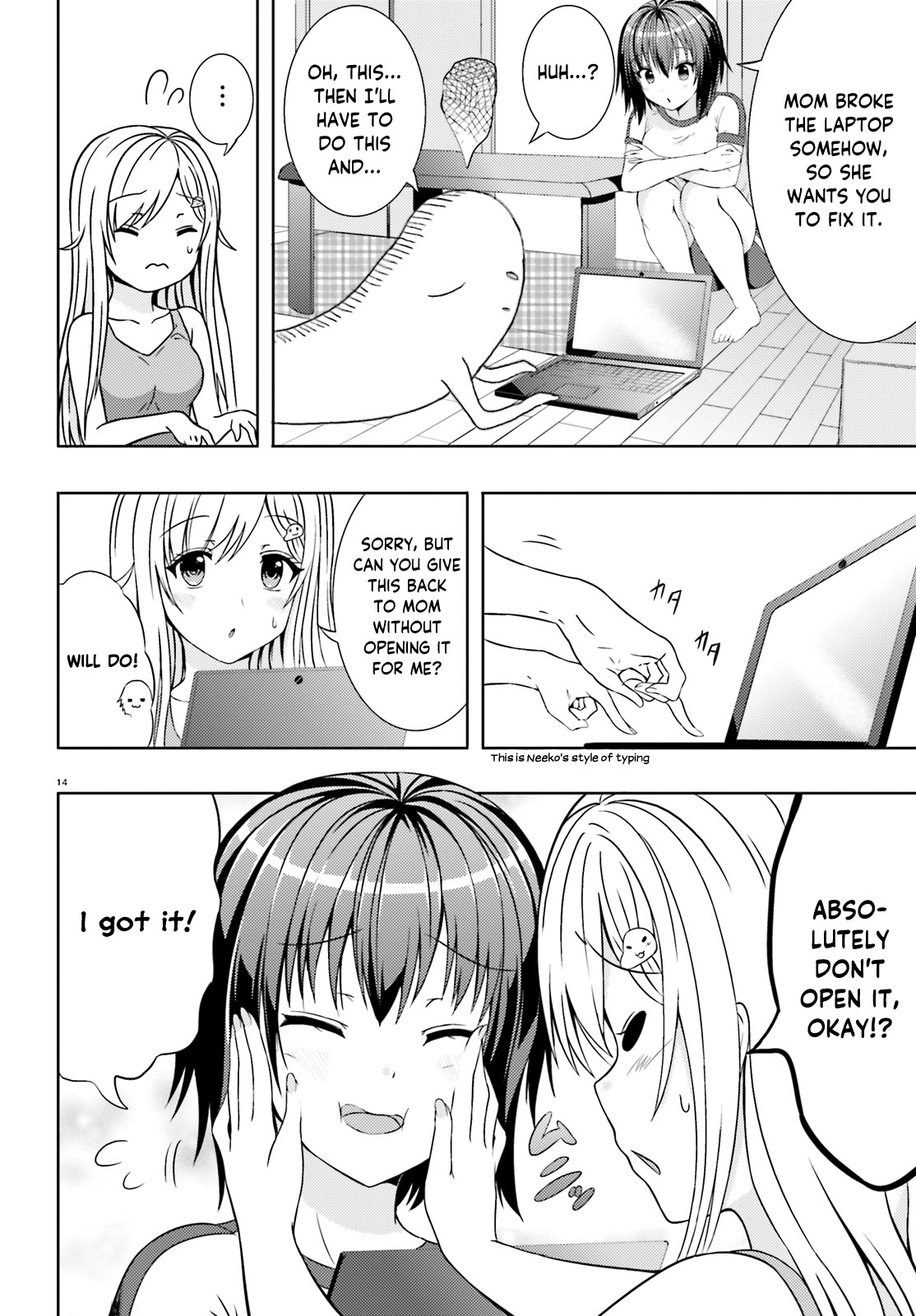 Neeko wa Tsurai yo Chapter 4 page 14 - Chapter 4