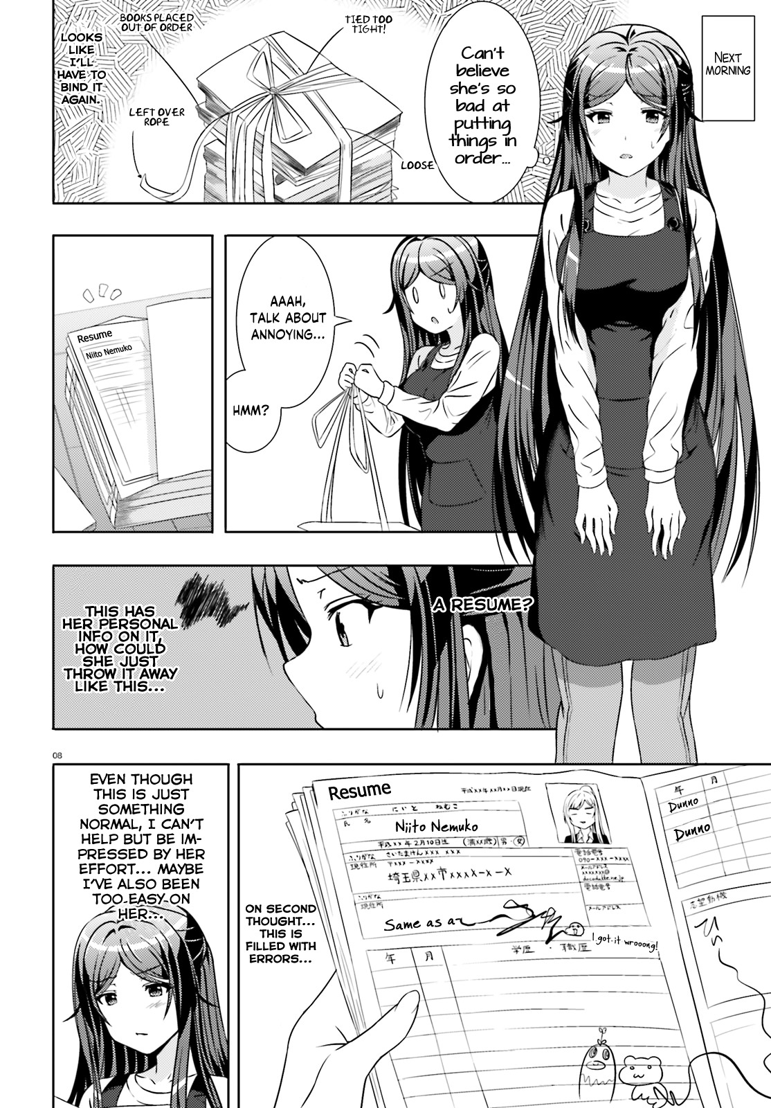 Neeko wa Tsurai yo Chapter 4 page 8 - Chapter 4