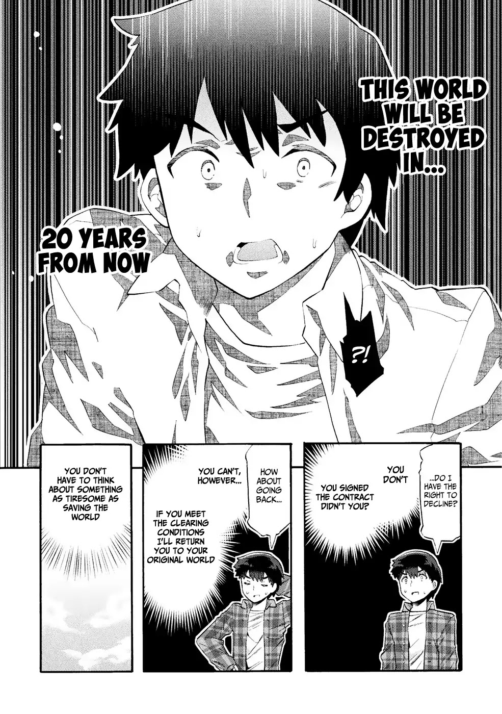 NEET dakedo Hello Work ni Ittara Isekai ni Tsuretekareta Chapter 1 page 10 - Chapter 1