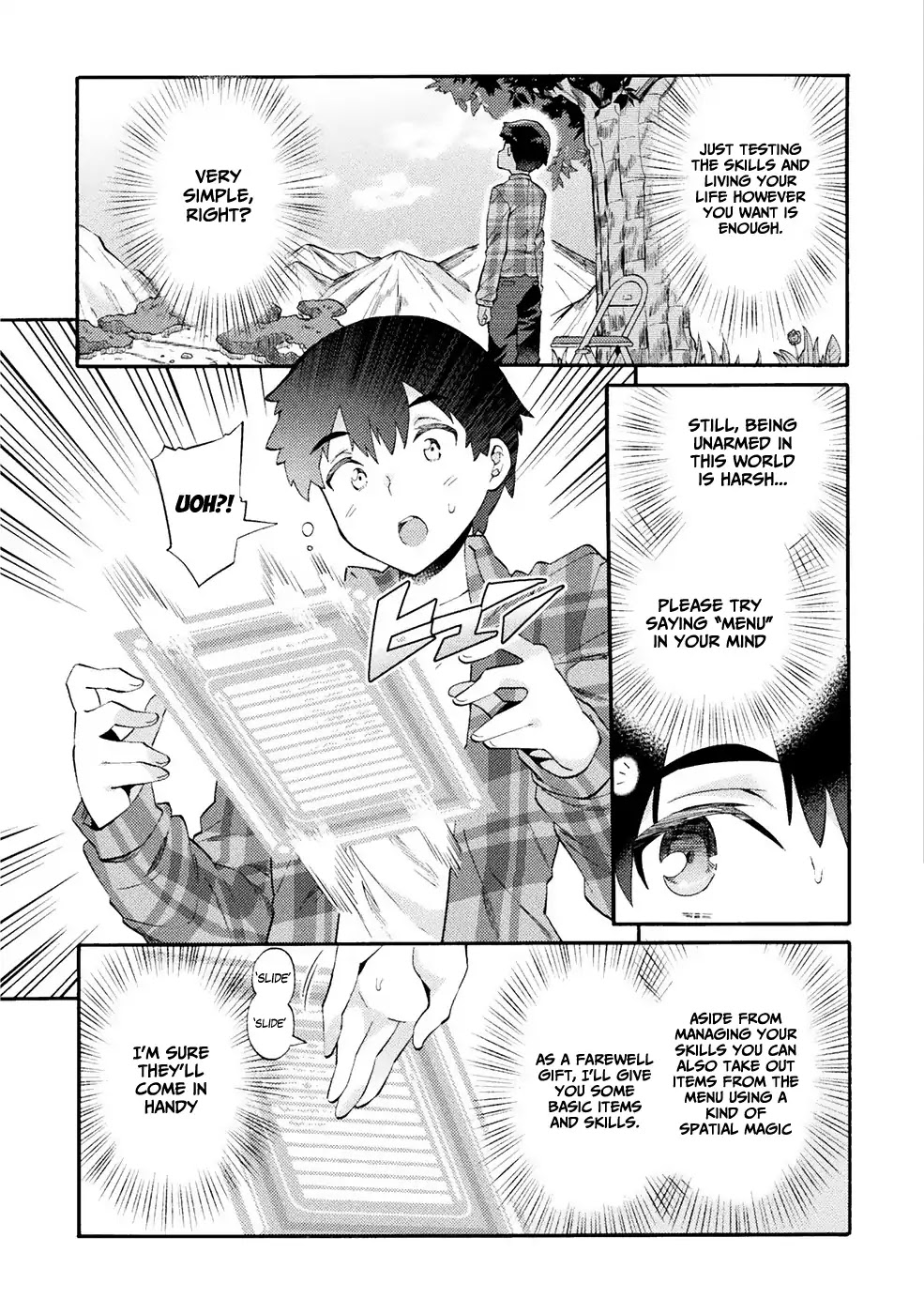 NEET dakedo Hello Work ni Ittara Isekai ni Tsuretekareta Chapter 1 page 11 - Chapter 1