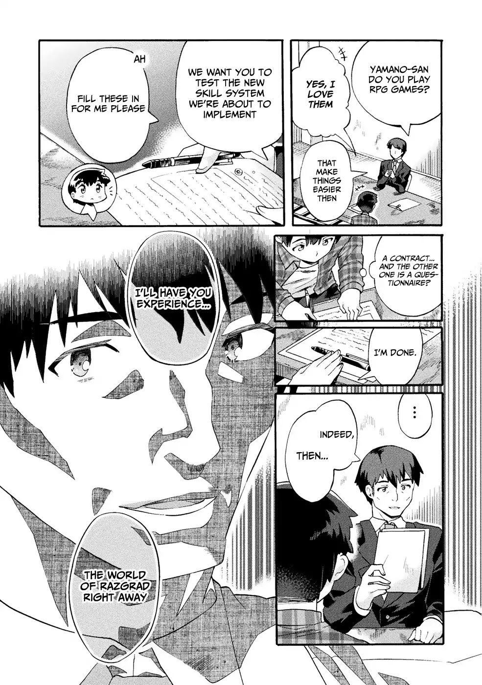 NEET dakedo Hello Work ni Ittara Isekai ni Tsuretekareta Chapter 1 page 6 - Chapter 1