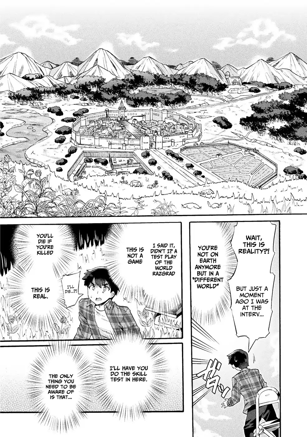 NEET dakedo Hello Work ni Ittara Isekai ni Tsuretekareta Chapter 1 page 9 - Chapter 1