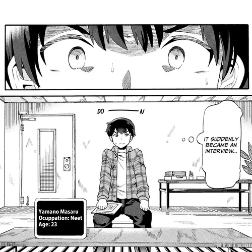 NEET dakedo Hello Work ni Ittara Isekai ni Tsuretekareta Chapter 1 cover