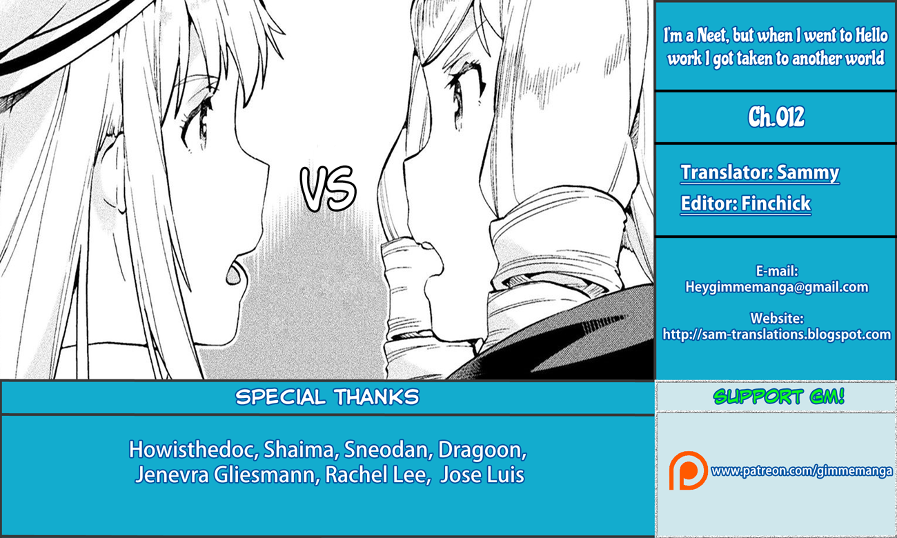 NEET dakedo Hello Work ni Ittara Isekai ni Tsuretekareta Chapter 12 page 1 - Chapter 12