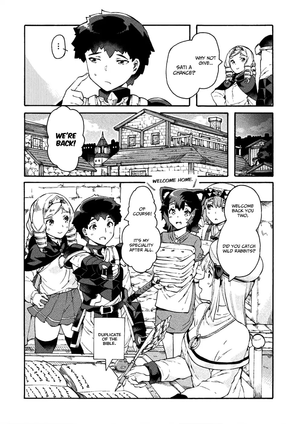 NEET dakedo Hello Work ni Ittara Isekai ni Tsuretekareta Chapter 13 page 3 - Chapter 13
