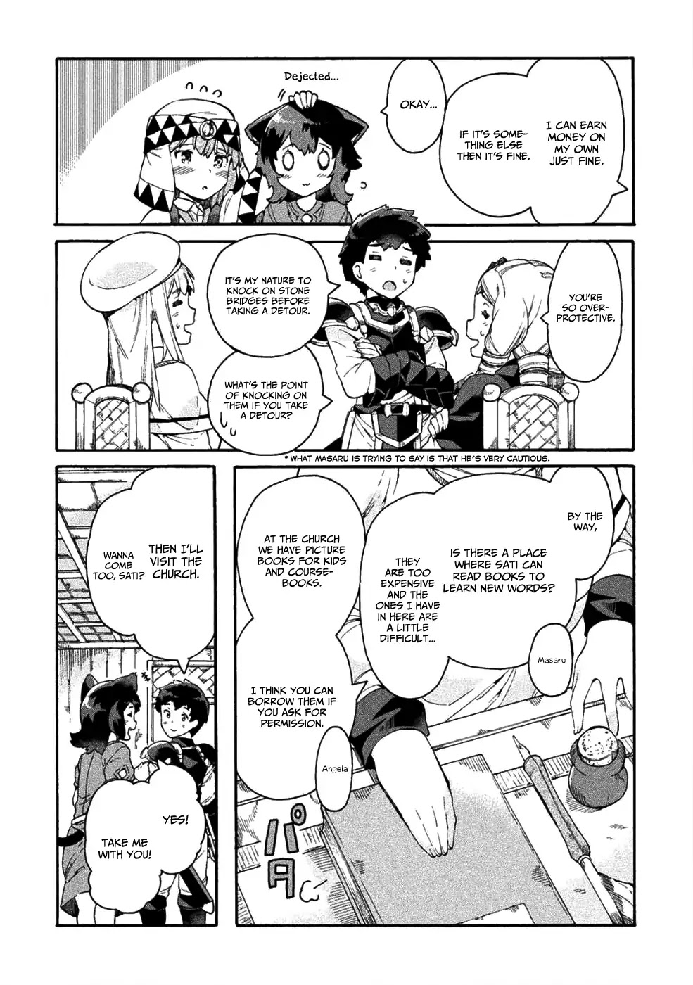 NEET dakedo Hello Work ni Ittara Isekai ni Tsuretekareta Chapter 13 page 7 - Chapter 13