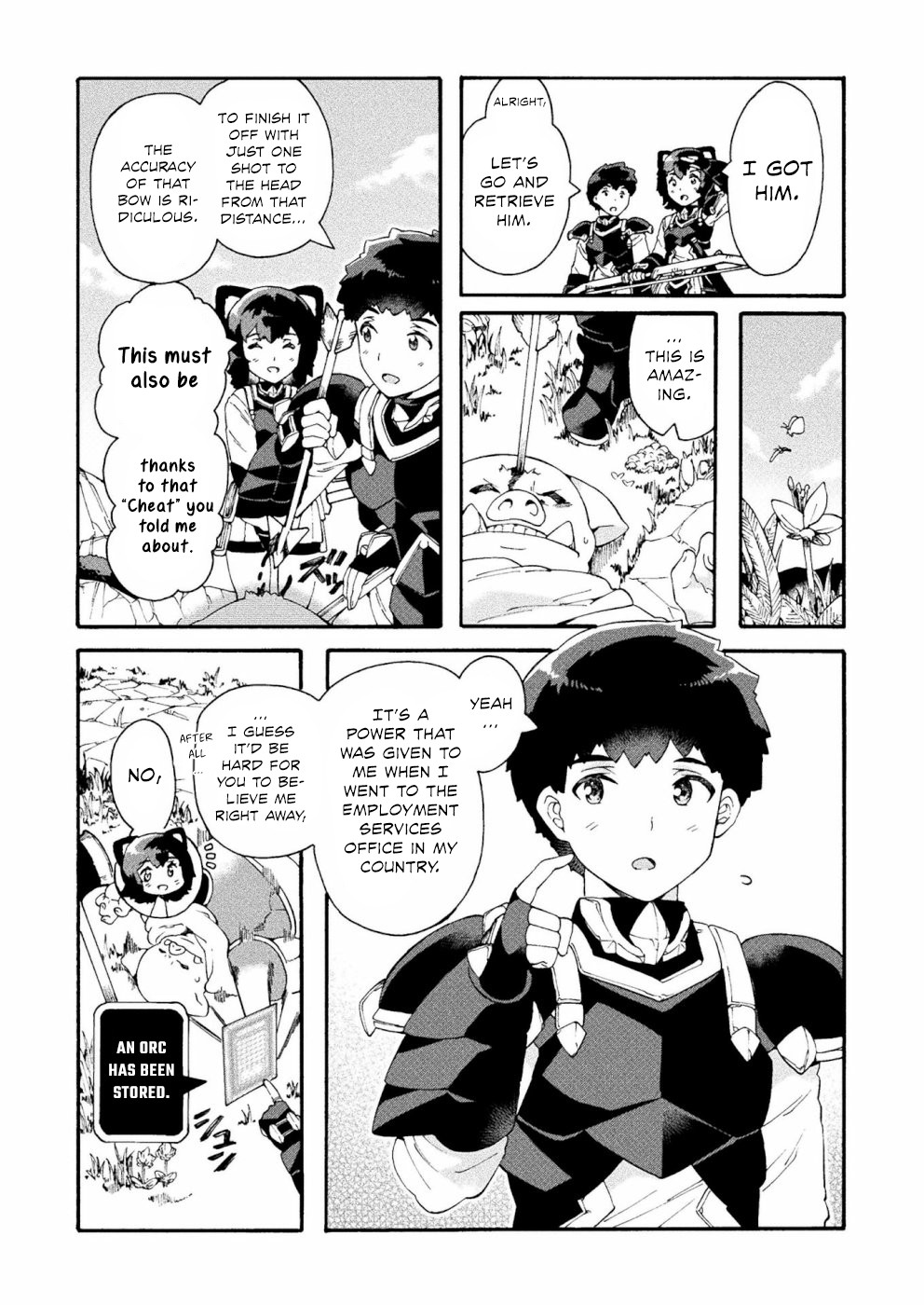NEET dakedo Hello Work ni Ittara Isekai ni Tsuretekareta Chapter 17 page 10 - Chapter 17