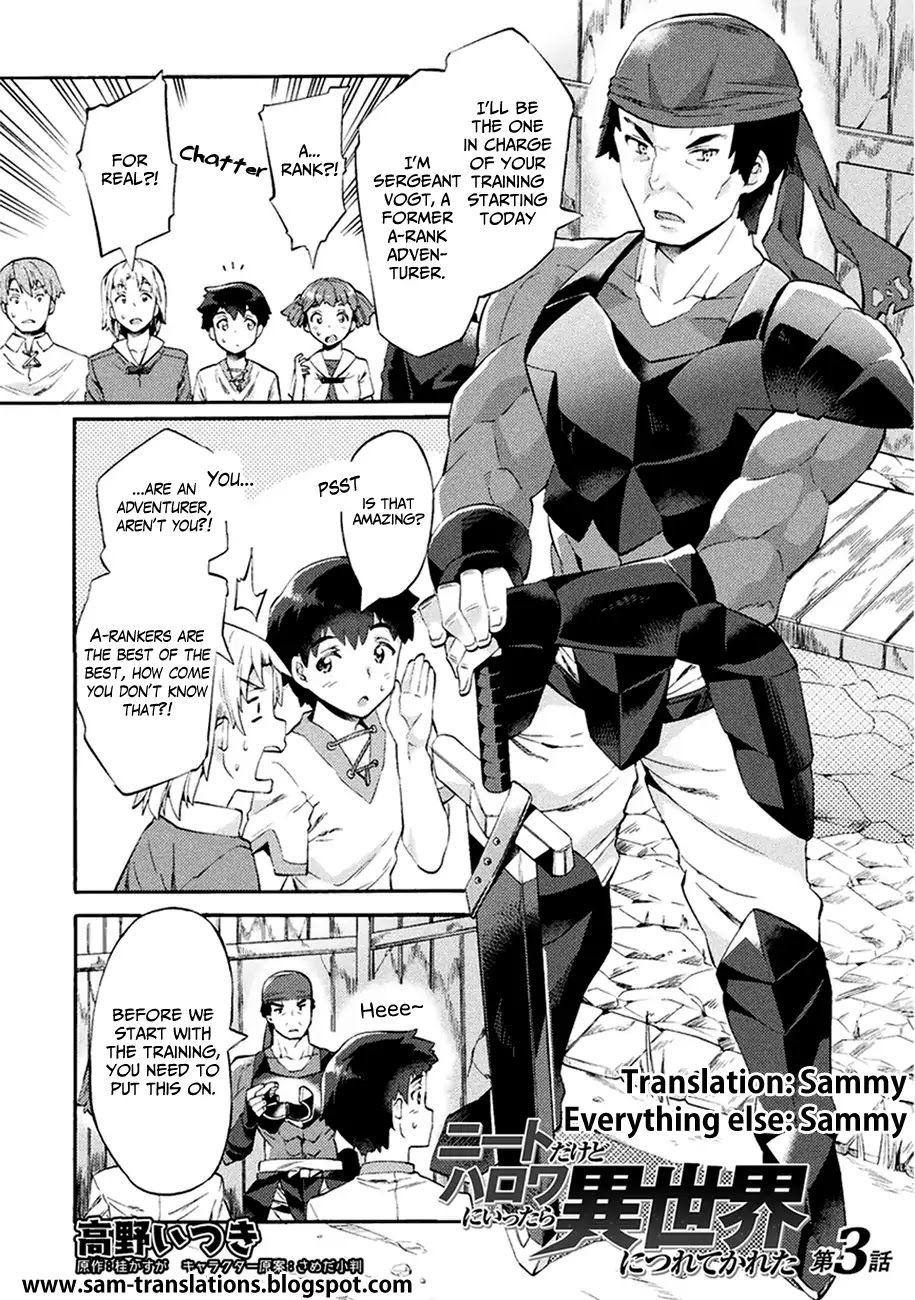 NEET dakedo Hello Work ni Ittara Isekai ni Tsuretekareta Chapter 3 page 2 - Chapter 3