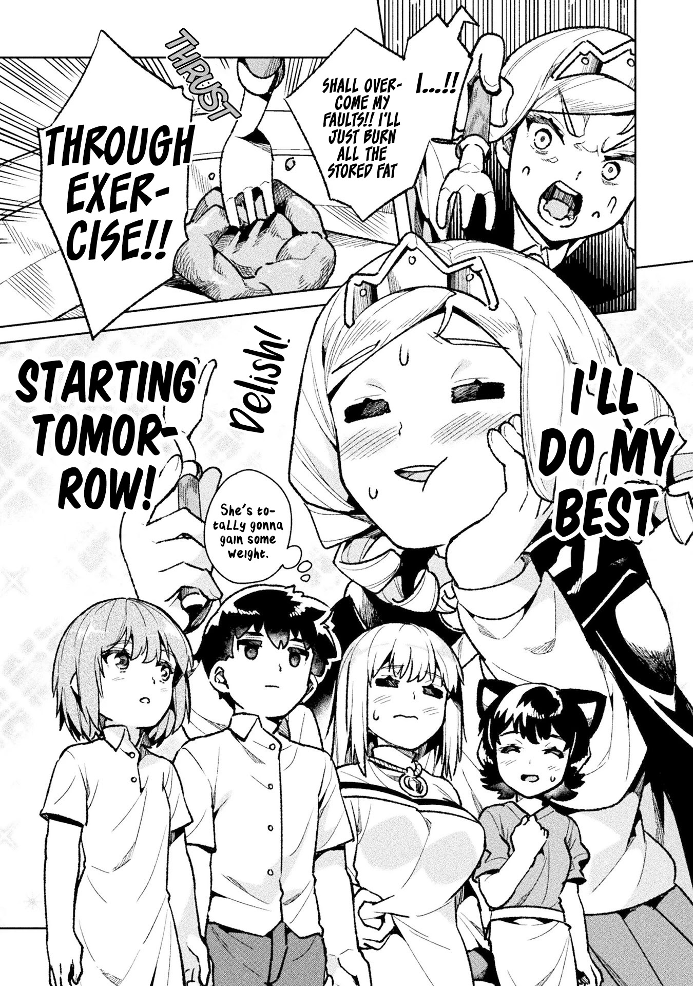 NEET dakedo Hello Work ni Ittara Isekai ni Tsuretekareta Chapter 34.5 page 9 - Chapter 34.5