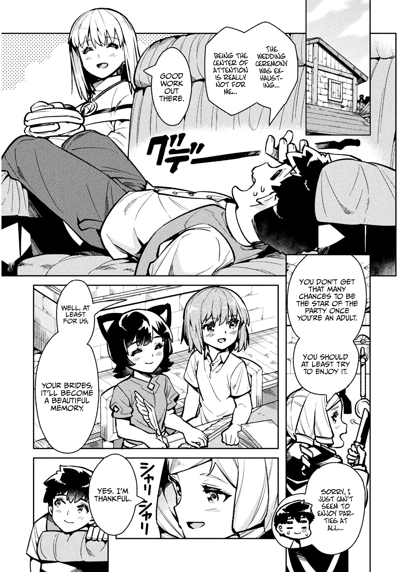 NEET dakedo Hello Work ni Ittara Isekai ni Tsuretekareta Chapter 35 page 3 - Chapter 35
