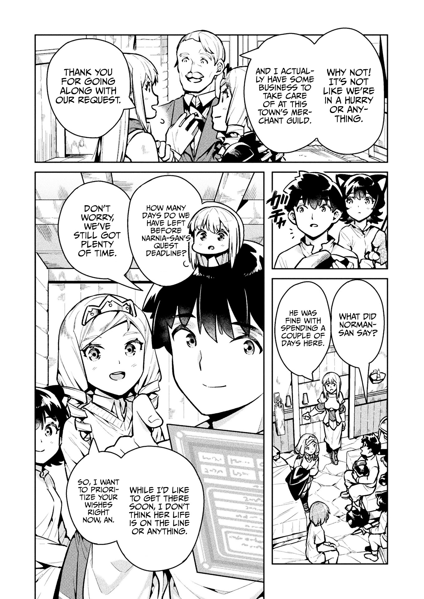 NEET dakedo Hello Work ni Ittara Isekai ni Tsuretekareta Chapter 38 page 6 - Chapter 38