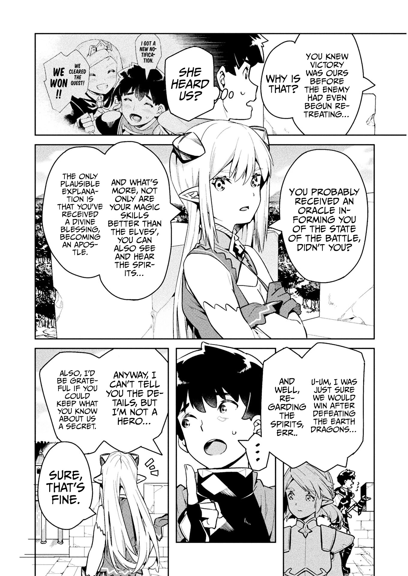 NEET dakedo Hello Work ni Ittara Isekai ni Tsuretekareta Chapter 44 page 10 - Chapter 44