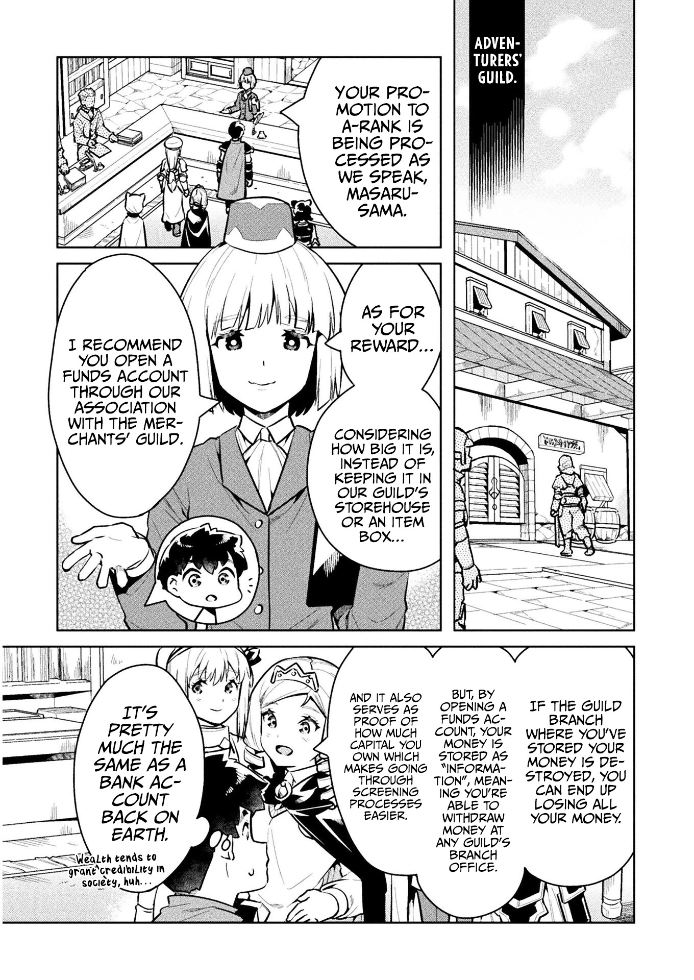 NEET dakedo Hello Work ni Ittara Isekai ni Tsuretekareta Chapter 44 page 13 - Chapter 44