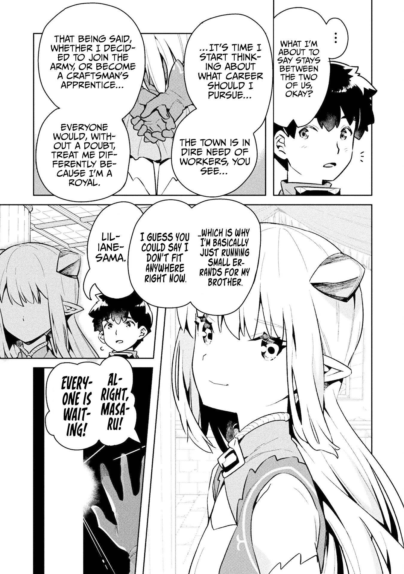 NEET dakedo Hello Work ni Ittara Isekai ni Tsuretekareta Chapter 46 page 28 - Chapter 46