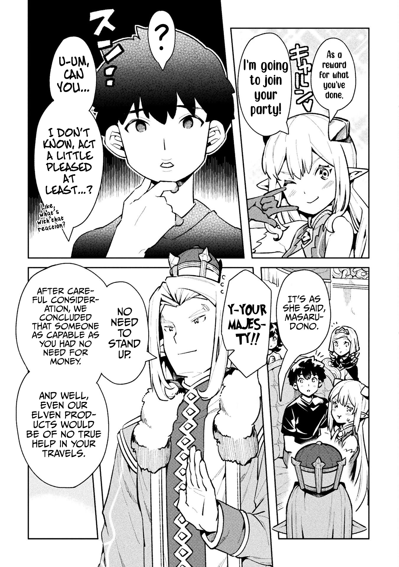 NEET dakedo Hello Work ni Ittara Isekai ni Tsuretekareta Chapter 47 page 4 - Chapter 47
