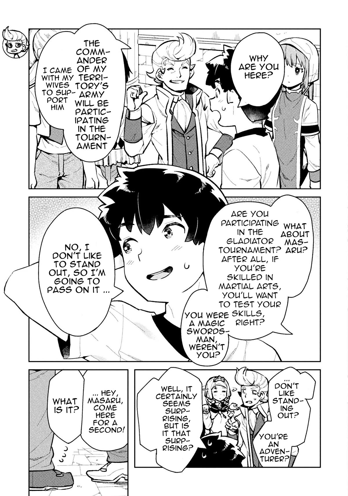 NEET dakedo Hello Work ni Ittara Isekai ni Tsuretekareta Chapter 48 page 19 - Chapter 48